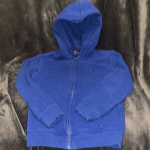 Polo Ralph Lauren Boys hoodie size 7 Royal Blue